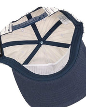 Brixton - Snapback Keps - Randig - The League - Vit - jhstore.se