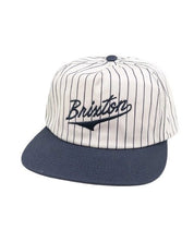 Brixton - Snapback Keps - Randig - The League - Vit - jhstore.se