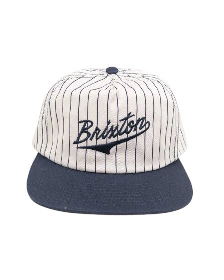 Brixton - Snapback Keps - Randig - The League - Vit - jhstore.se