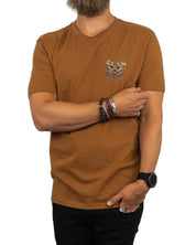 Brixton - T-Shirt - Hjort - Berick - Brun - jhstore.se