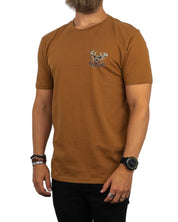 Brixton - T-Shirt - Hjort - Berick - Brun - jhstore.se