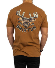 Brixton - T-Shirt - Hjort - Berick - Brun - jhstore.se