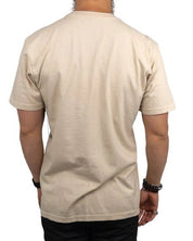 Brixton - T-Shirt - Målflagga - Sand - jhstore.se