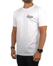 Brixton - T-Shirt - Manufacturing Township - Vit - jhstore.se