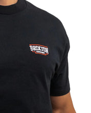 Brixton - T-Shirt - Pierson Patch logo - Svart - jhstore.se