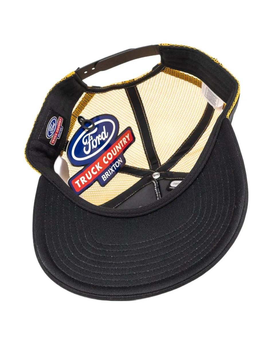 Brixton - Trucker keps Ford Motor - Svart/Gul - jhstore.se