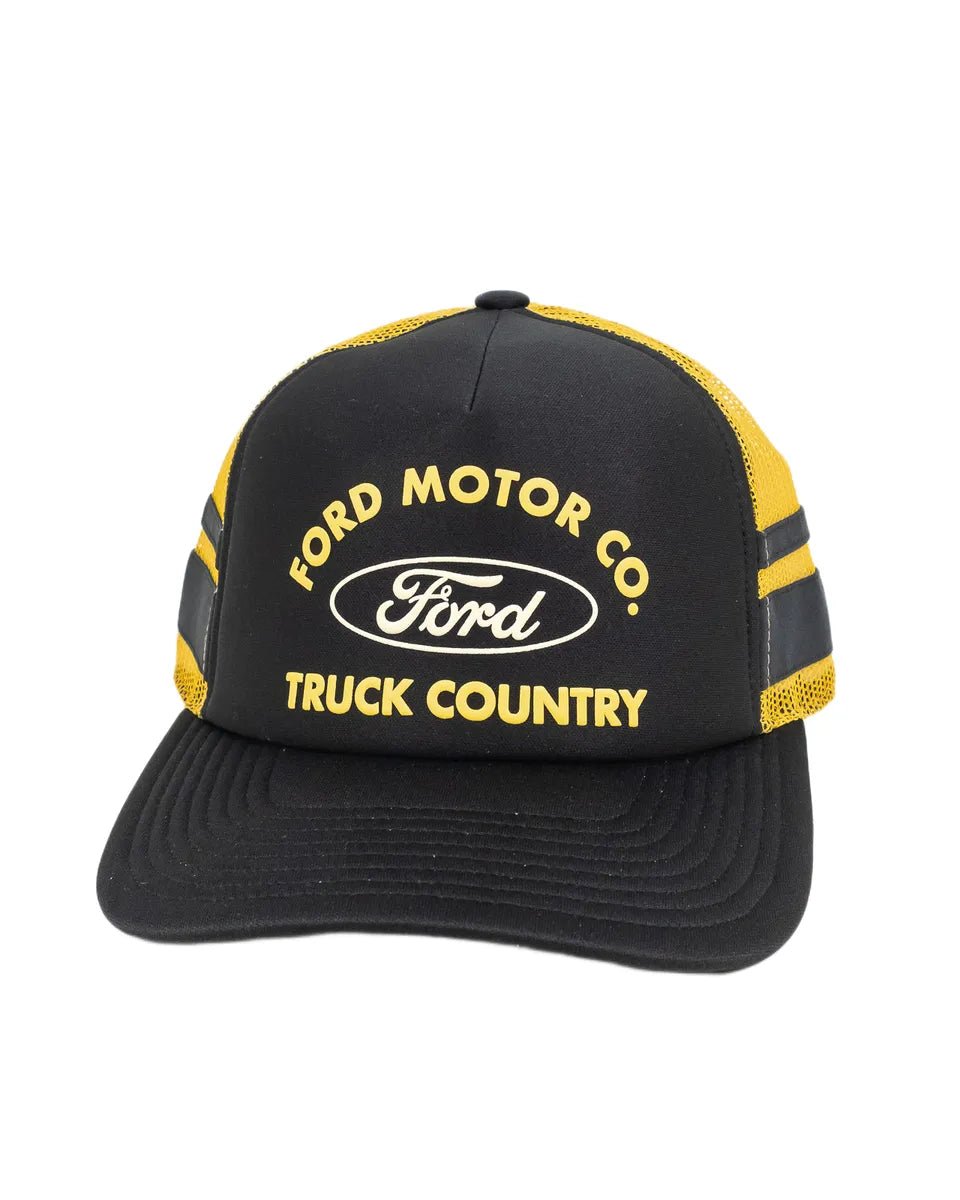 Brixton - Trucker keps Ford Motor - Svart/Gul - jhstore.se