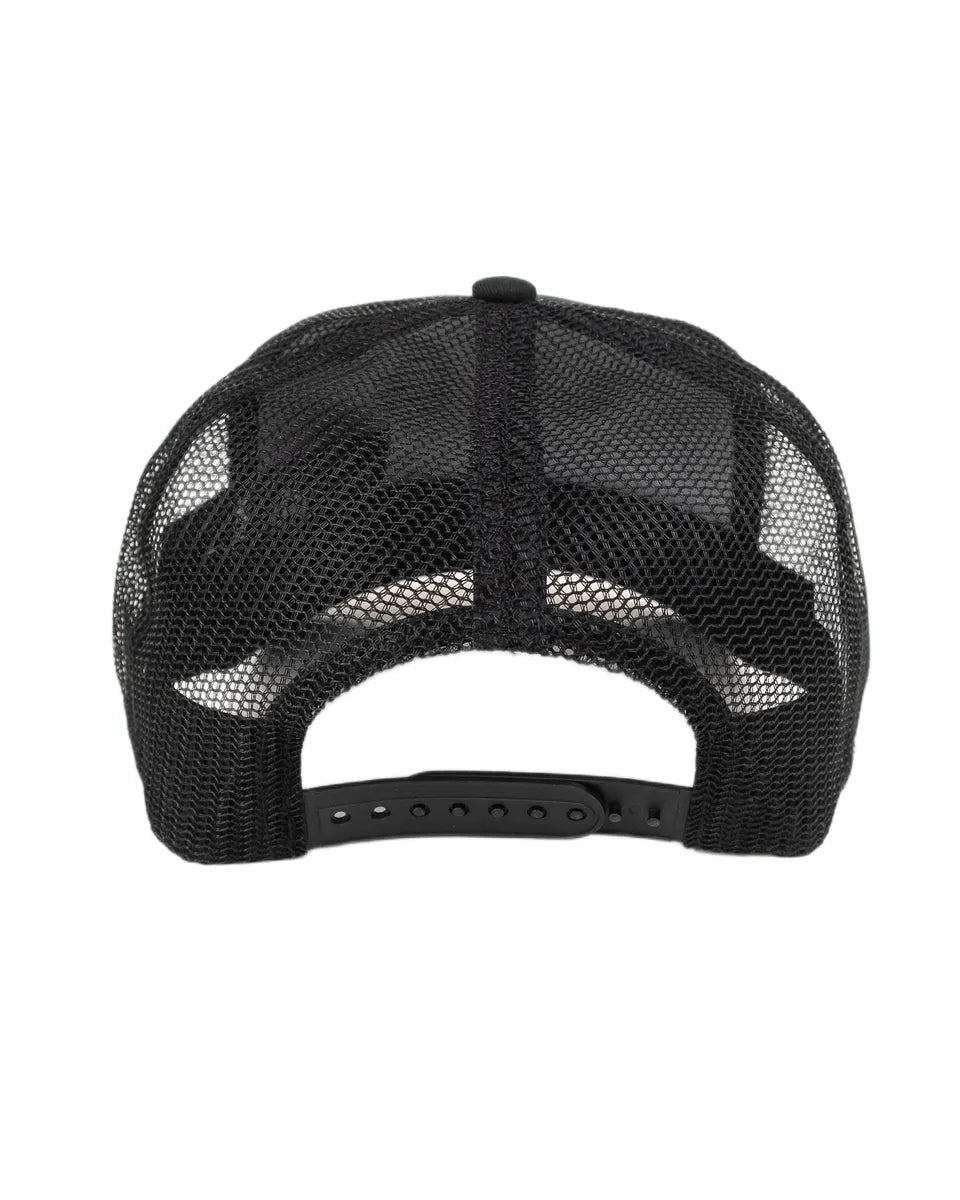 Brixton - Trucker Keps - Netplus - Svart/Orange - jhstore.se