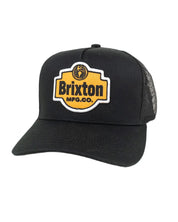 Brixton - Trucker Keps - Netplus - Svart/Orange - jhstore.se