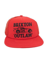 Brixton - Trucker Keps - Outlaw - Röd - jhstore.se
