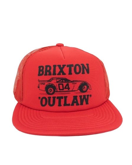 Brixton - Trucker Keps - Outlaw - Röd - jhstore.se