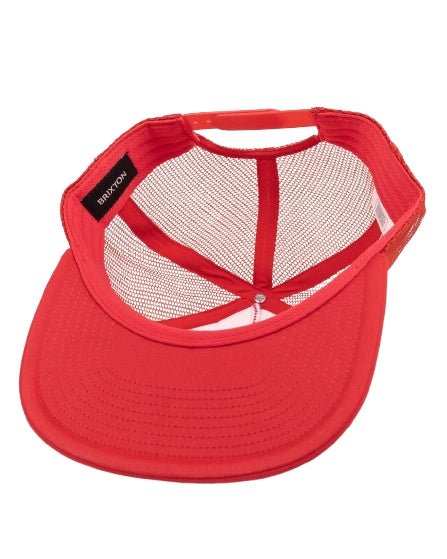Brixton - Trucker Keps - Outlaw - Röd - jhstore.se