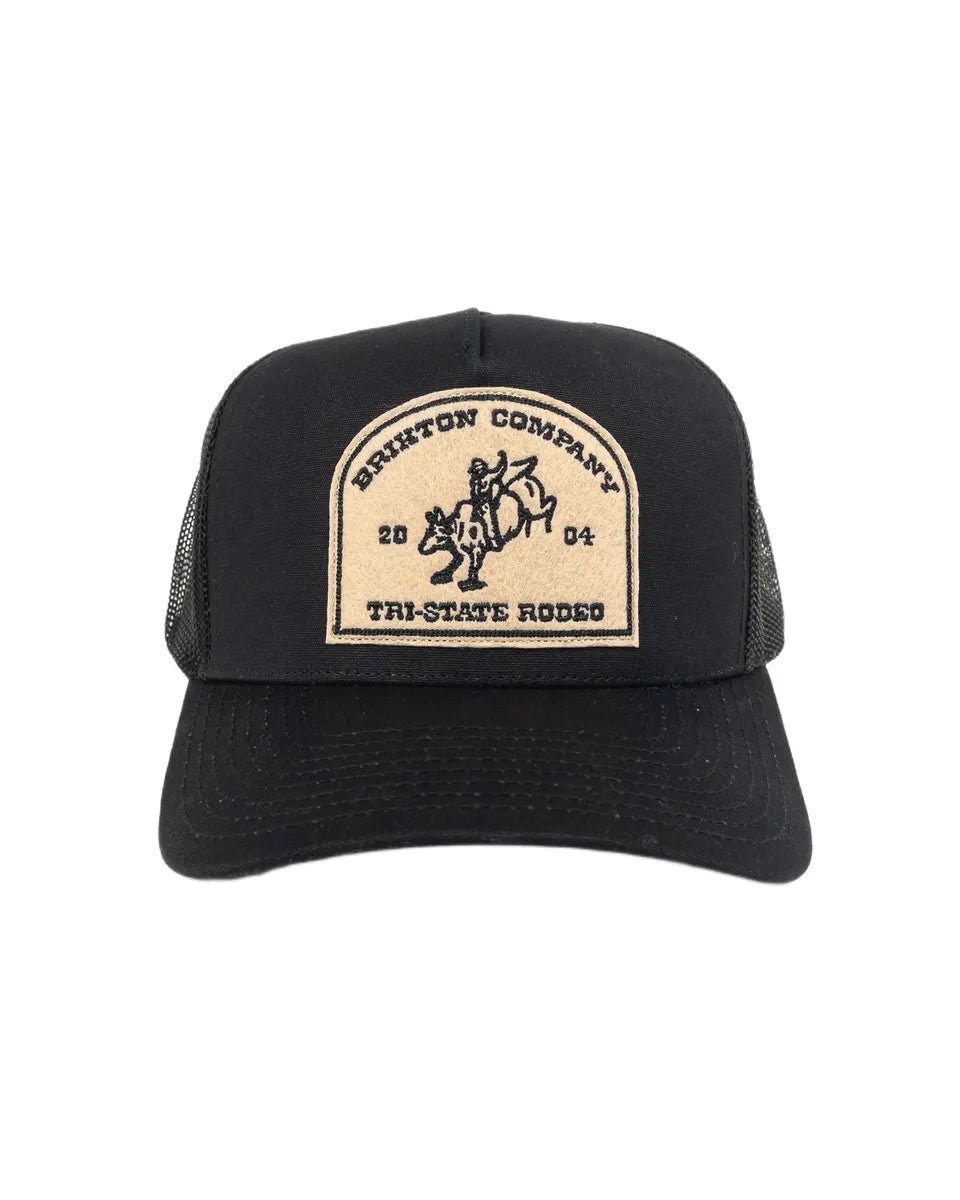 Brixton - Trucker Keps - Rodeo Danforth - Svart - jhstore.se