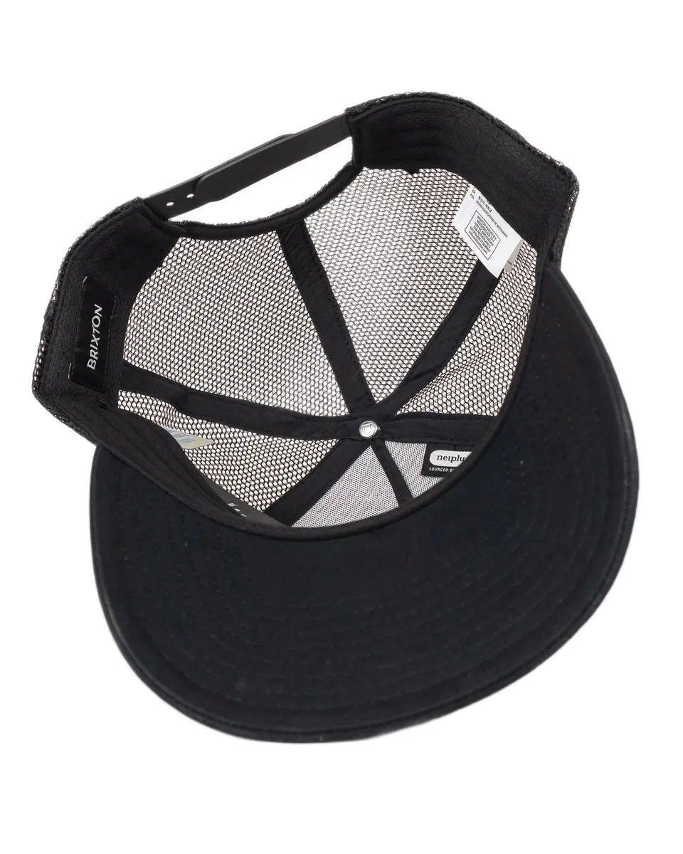 Brixton - Trucker Keps - Rodeo Danforth - Svart - jhstore.se