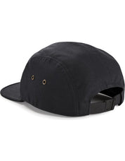 Bros Co - 5 Panel Keps Svart - Camper Cap - jhstore.se