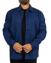 Bros Co - Canvas Jacka - Blå - jhstore.se