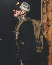 Bros Co. - Ryggsäck MOLLE Grön - Tactical 25L - jhstore.se