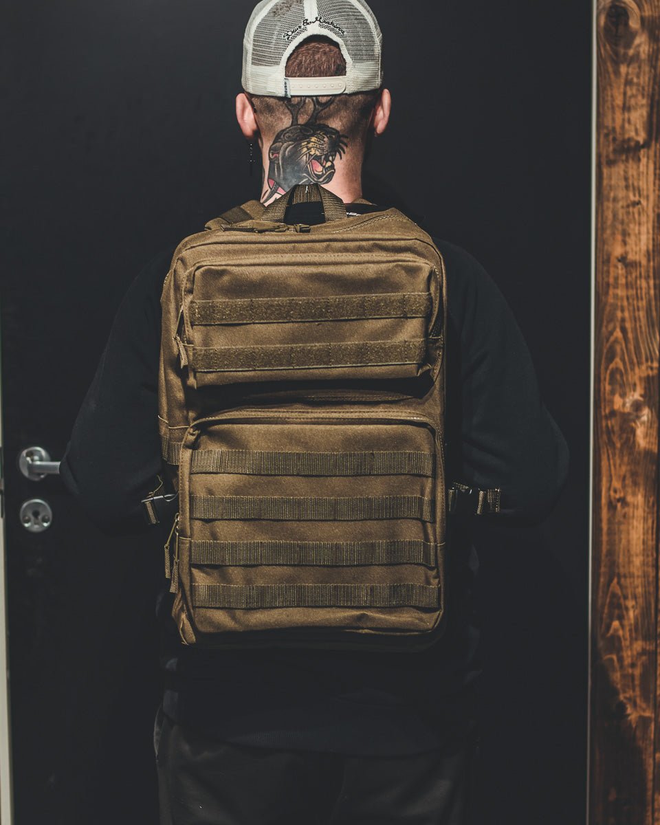 Bros Co. - Ryggsäck MOLLE Svart - Tactical 25L - jhstore.se
