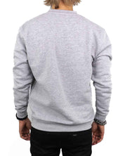 Bros Co. - Sweatshirt Gråmelerad - Basic Sweatshirt - jhstore.se