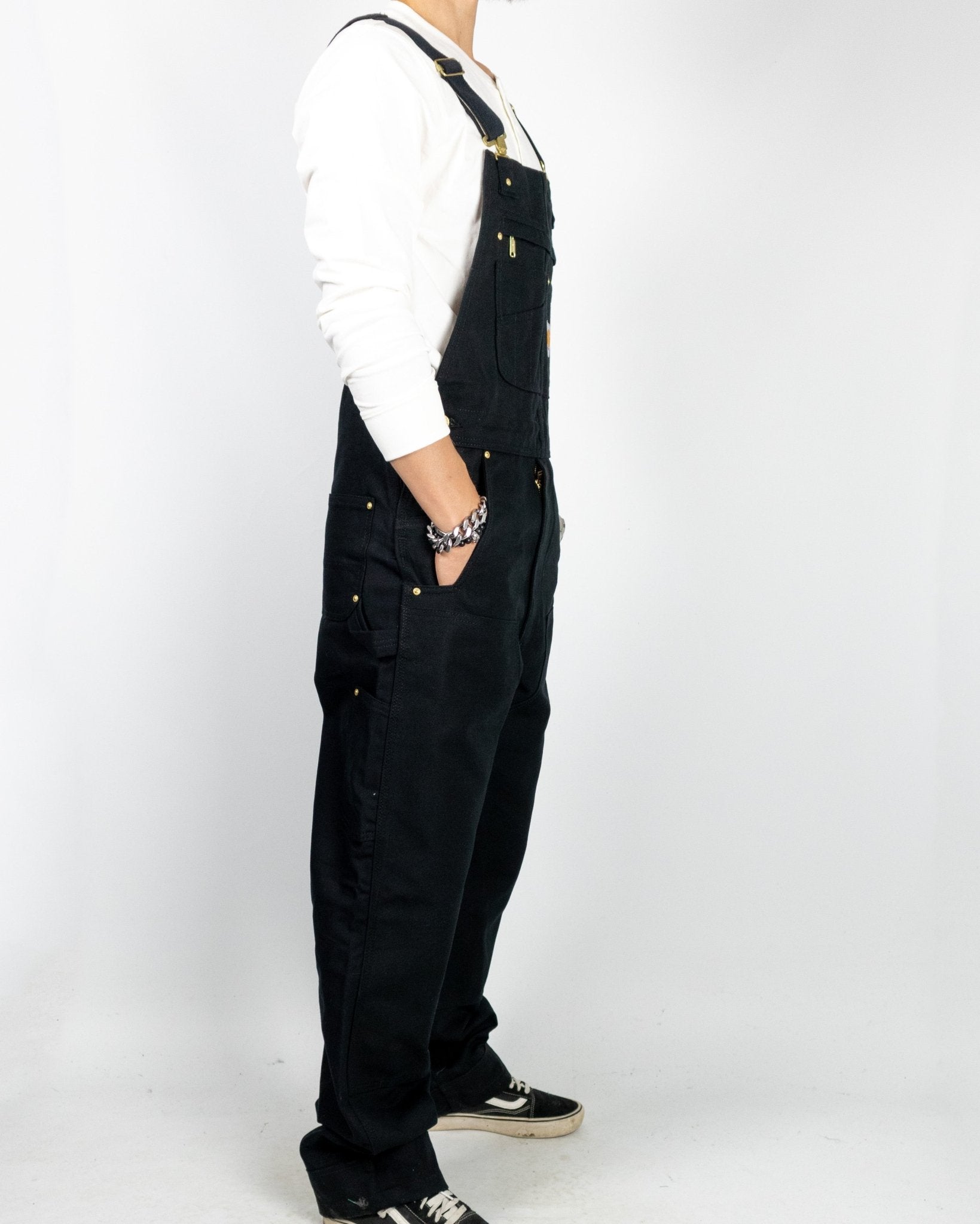 Carhartt - Bib Overall Black - jhstore.se