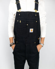 Carhartt - Bib Overall Black - jhstore.se