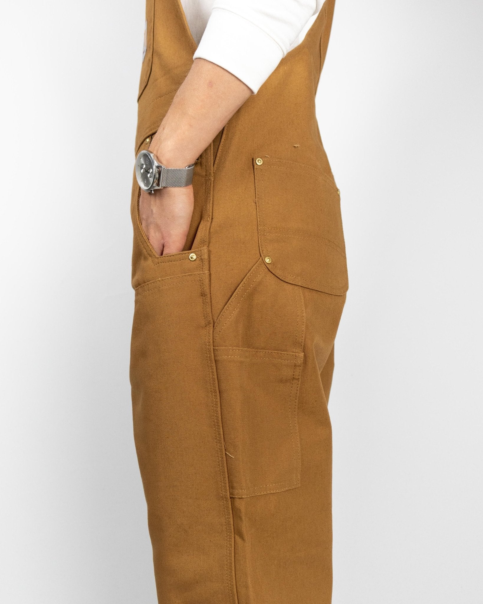 Carhartt - Bib Overall Carhartt Brown - jhstore.se