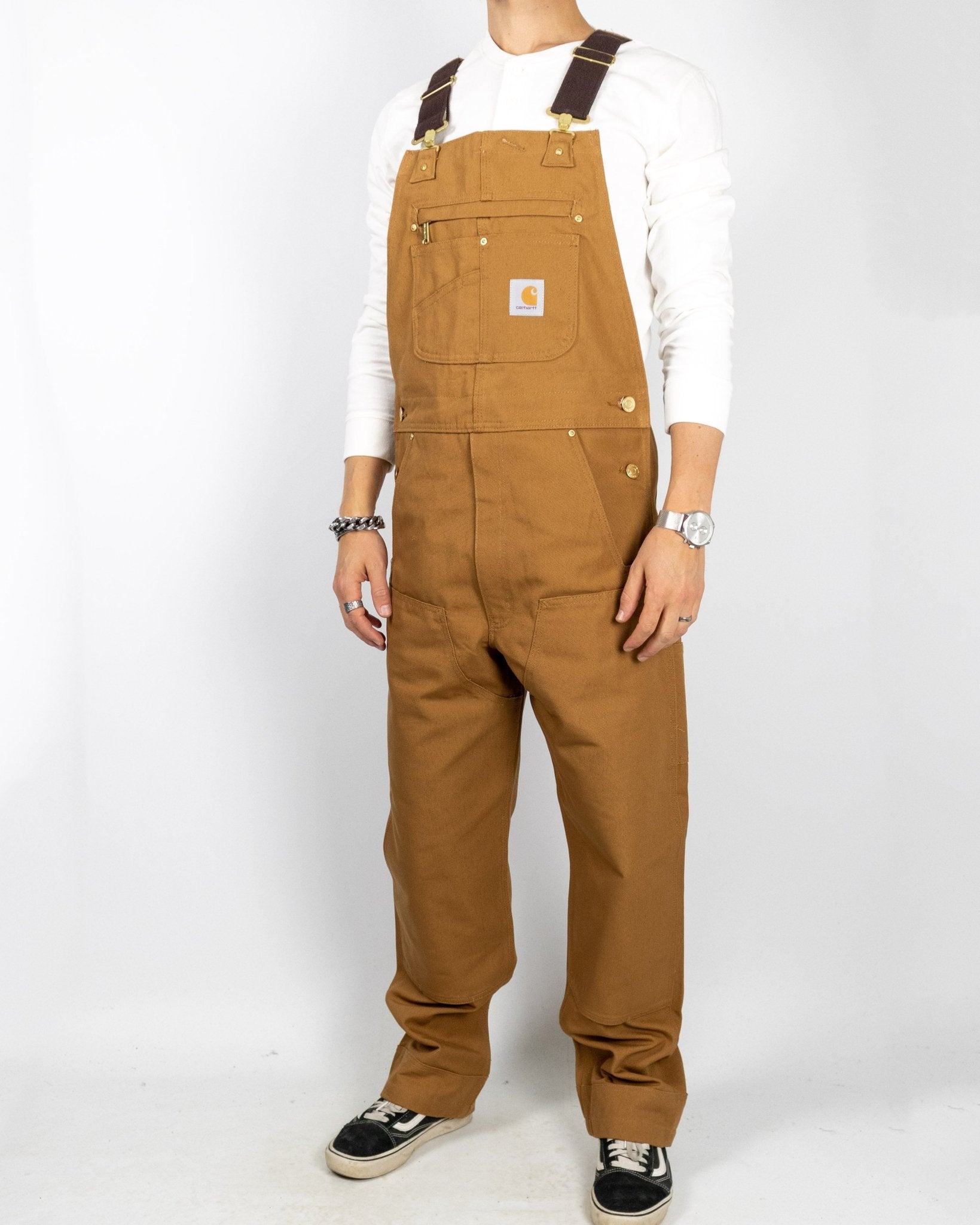 Carhartt - Bib Overall Carhartt Brown - jhstore.se