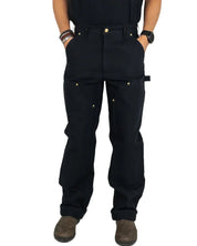 Carhartt - Canvas Byxor - B01 Logger Pant - Svart - jhstore.se
