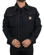 Carhartt - Canvas Jacka Ofodrad - Relaxed Fit Duck Canvas - Svart - jhstore.se