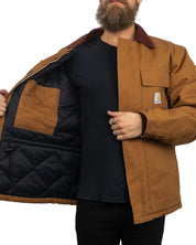 Carhartt - Canvas Jacka - Traditional Jacket - Brun - jhstore.se