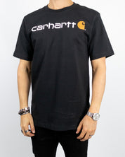 Carhartt - Core Logo Tee Black - jhstore.se