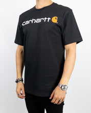 Carhartt - Core Logo Tee Black - jhstore.se
