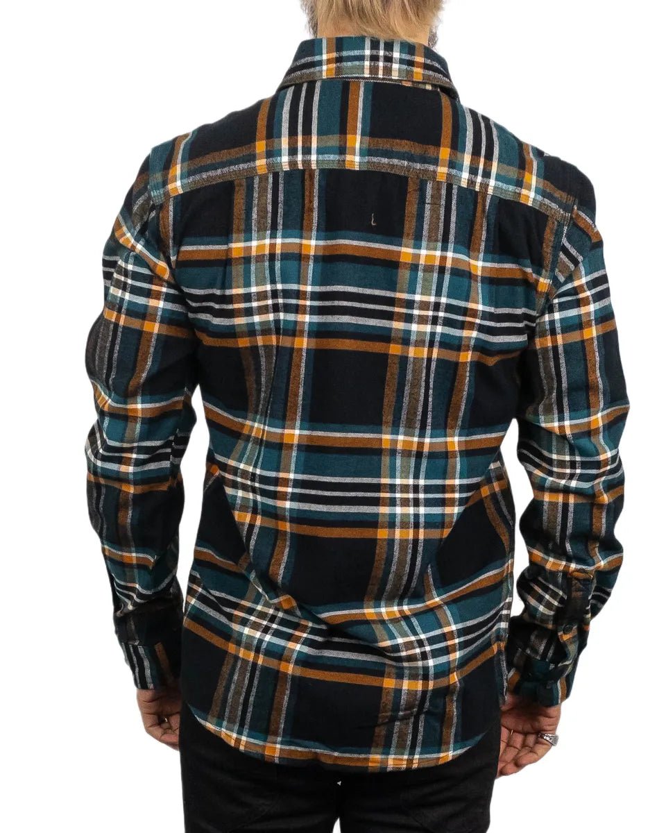 Carhartt - Flanellskjorta Rutig - Plaid - Svart - jhstore.se