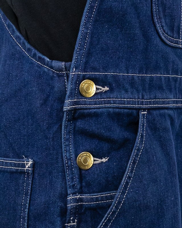Carhartt - Hängselbyxa Denin - Denim BIB - jhstore.se