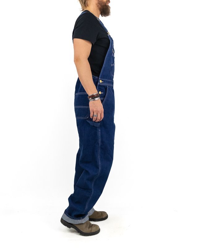 Carhartt - Hängselbyxa Denin - Denim BIB - jhstore.se