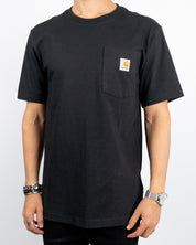 Carhartt - K87 Workwear Pocket Tee Black - jhstore.se
