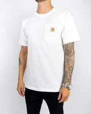 Carhartt - K87 Workwear Pocket Tee White - jhstore.se