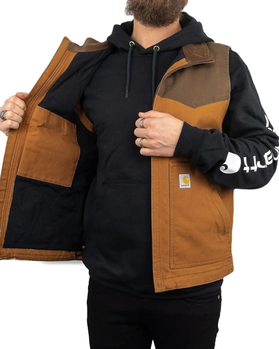 Carhartt - Montana Väst - Brun Duck Canvas - jhstore.se