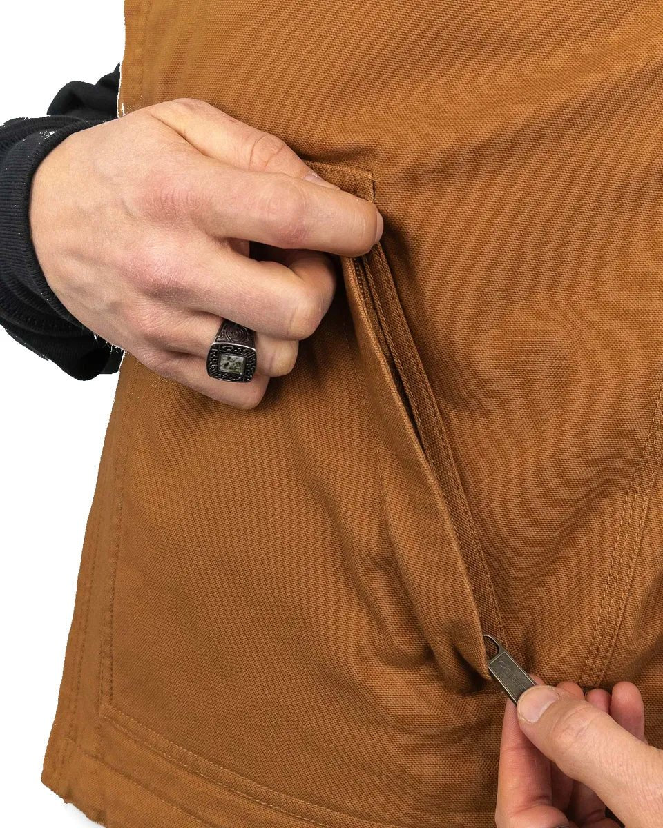 Carhartt - Montana Väst - Brun Duck Canvas - jhstore.se