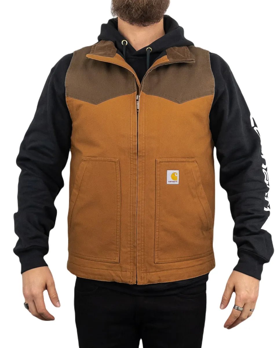 Carhartt - Montana Väst - Brun Duck Canvas - jhstore.se