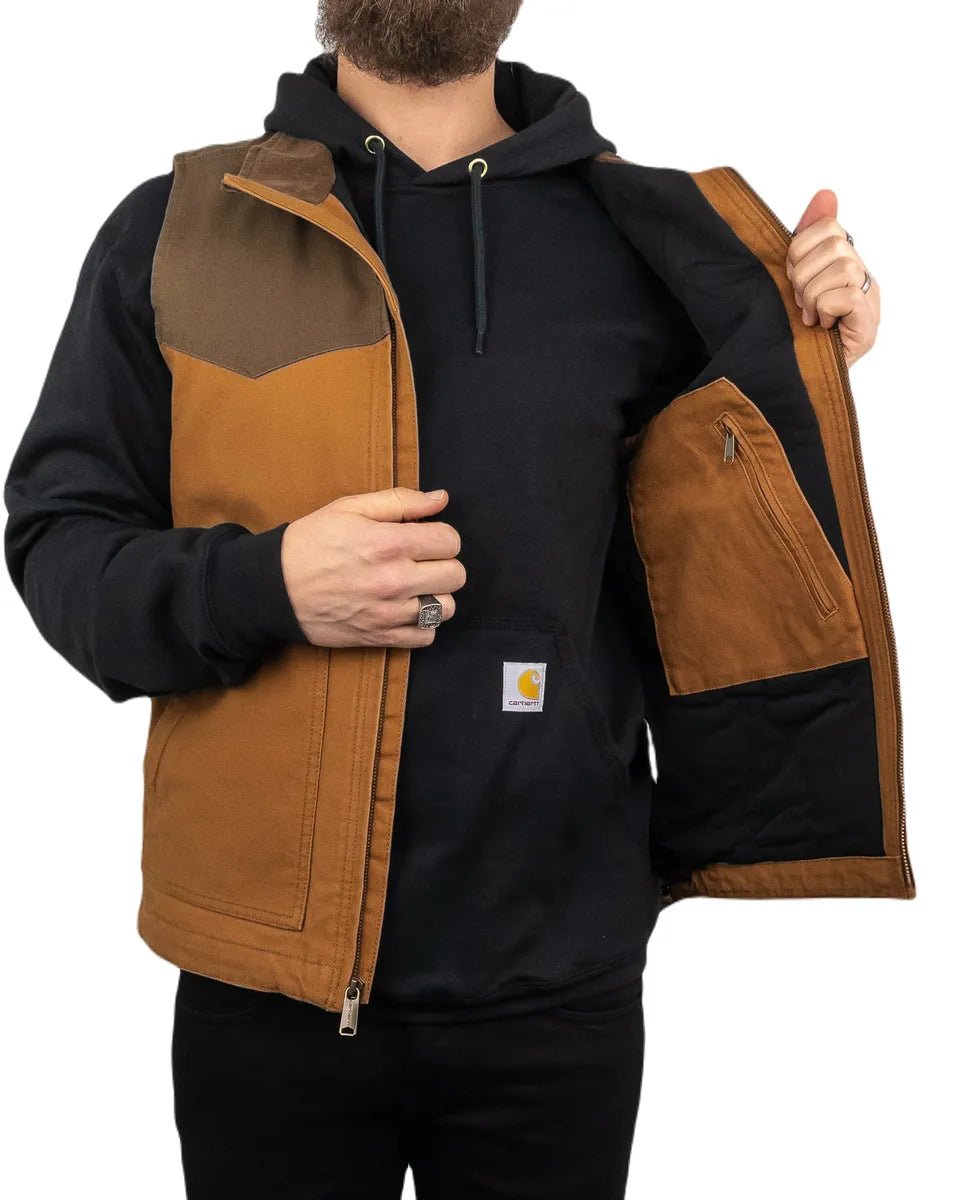 Carhartt - Montana Väst - Brun Duck Canvas - jhstore.se