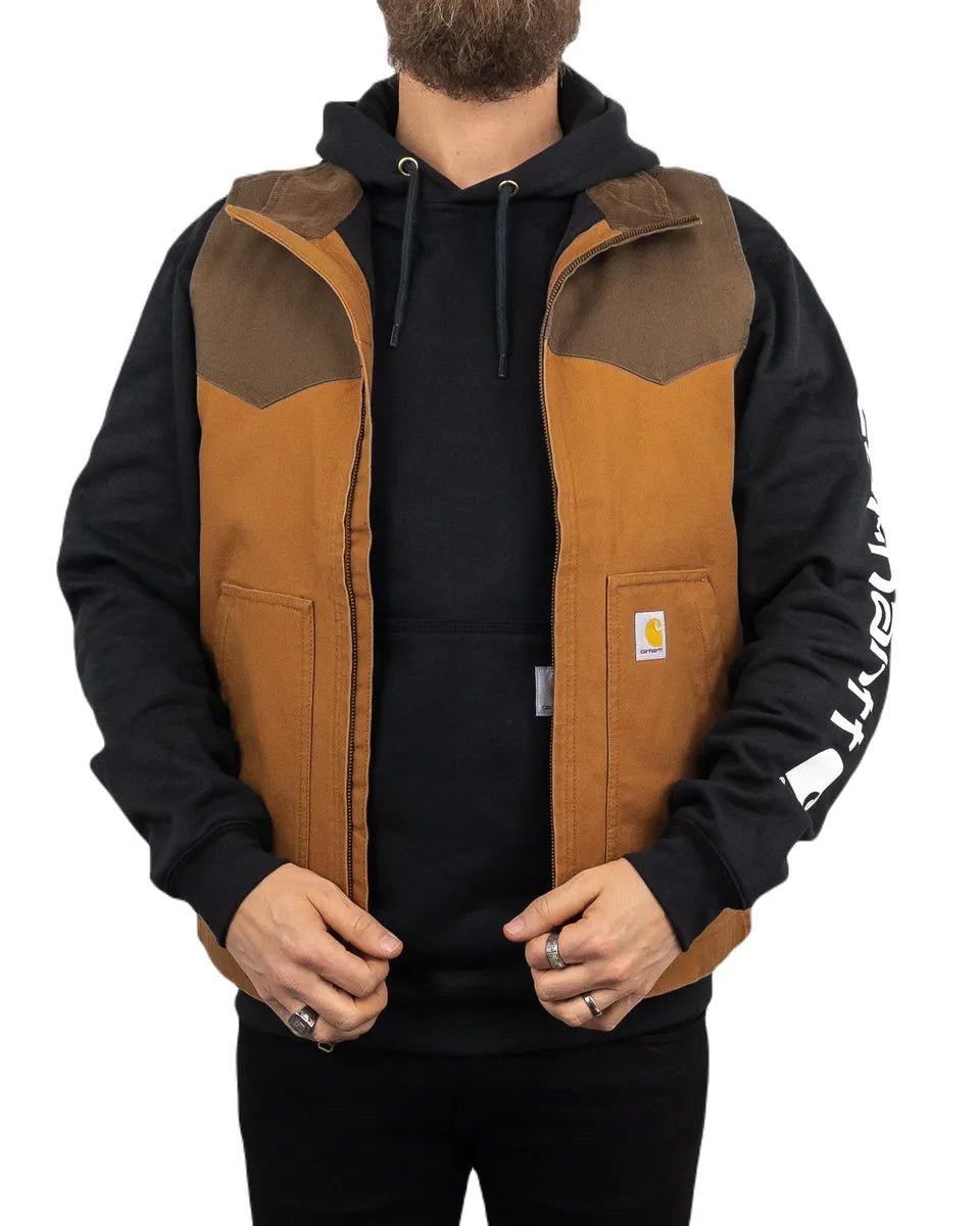 Carhartt - Montana Väst - Brun Duck Canvas - jhstore.se