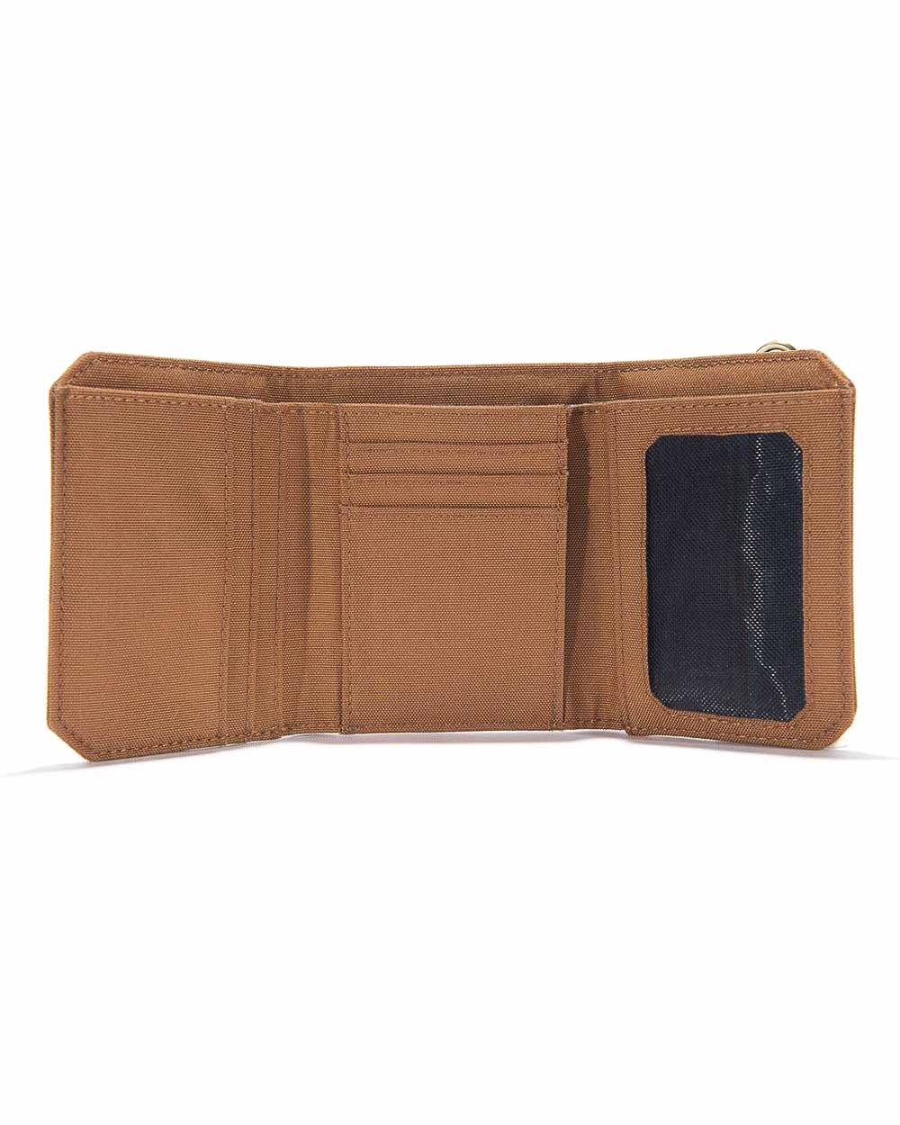 Carhartt - Plånbok Brun - Nylon Duck Trifold - jhstore.se