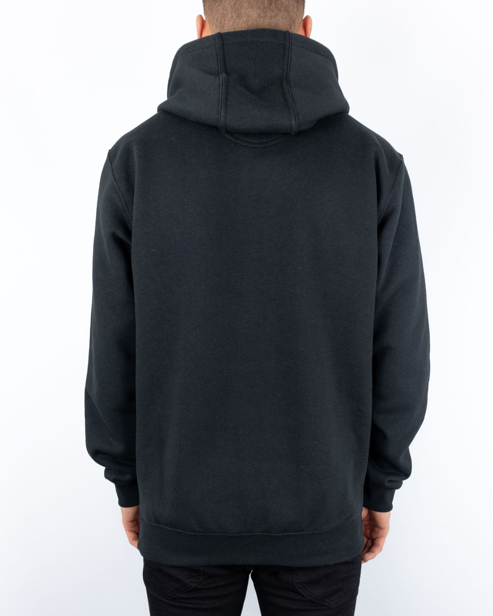 Carhartt - Signature Logo Hood Black - jhstore.se