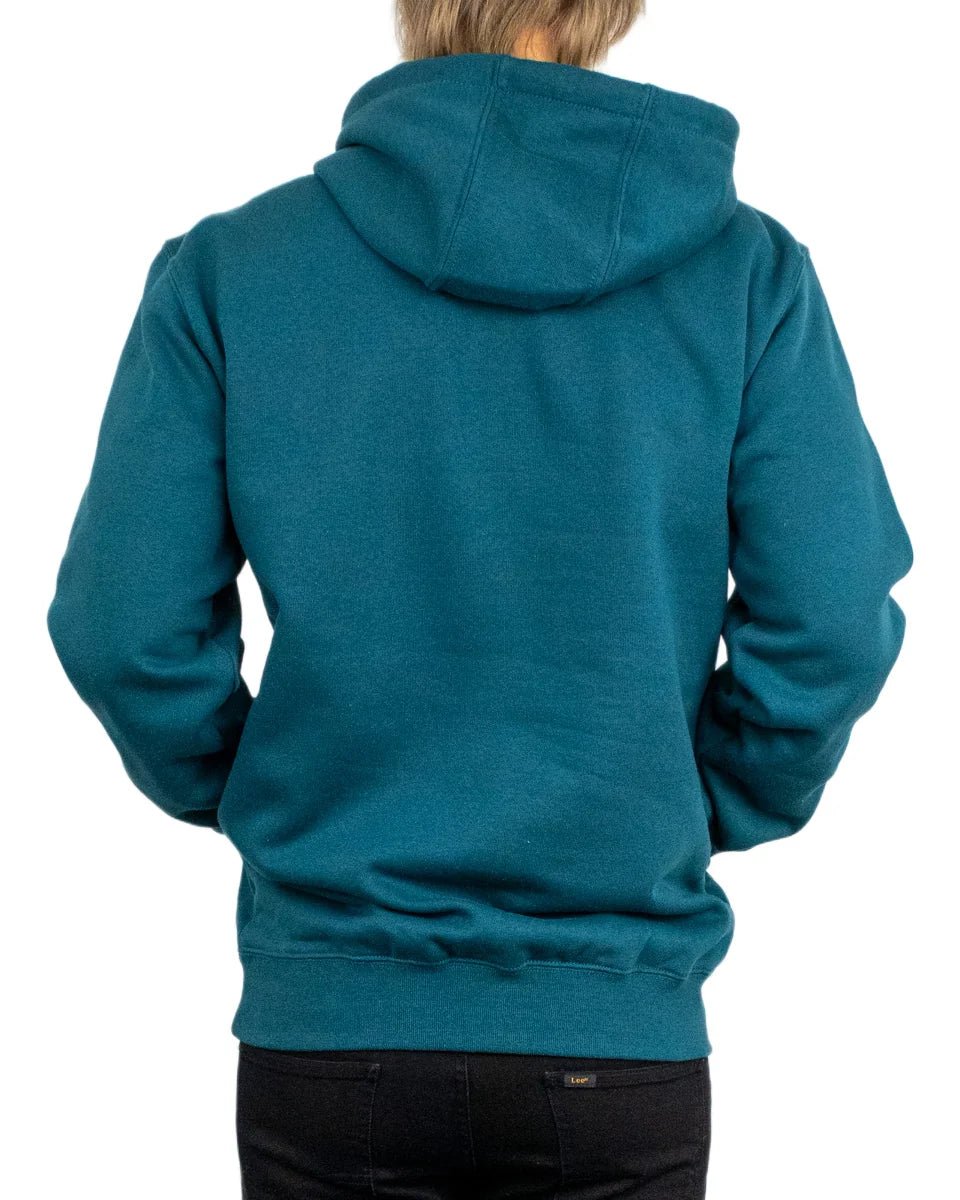 Carhartt - Signature logo Hood - Greenstone - Grön - jhstore.se
