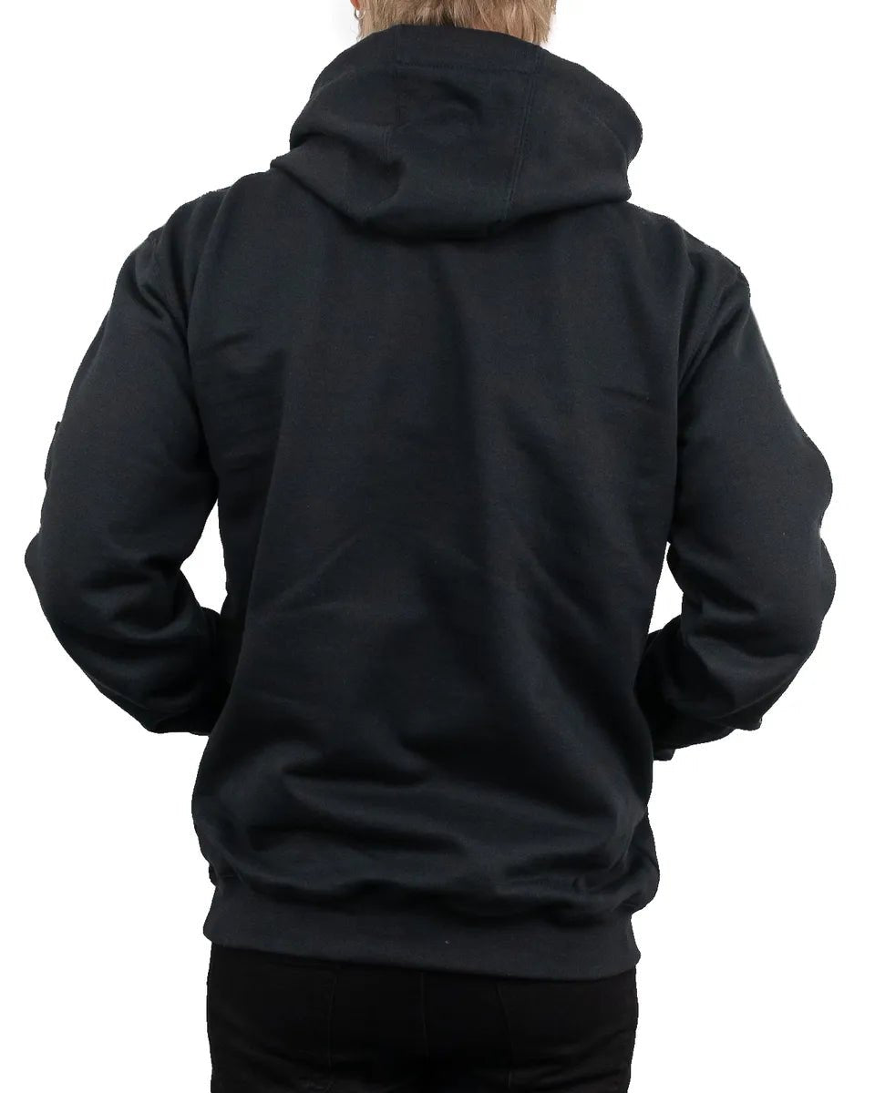 Carhartt - Sleeve logo Hood - Svart - jhstore.se