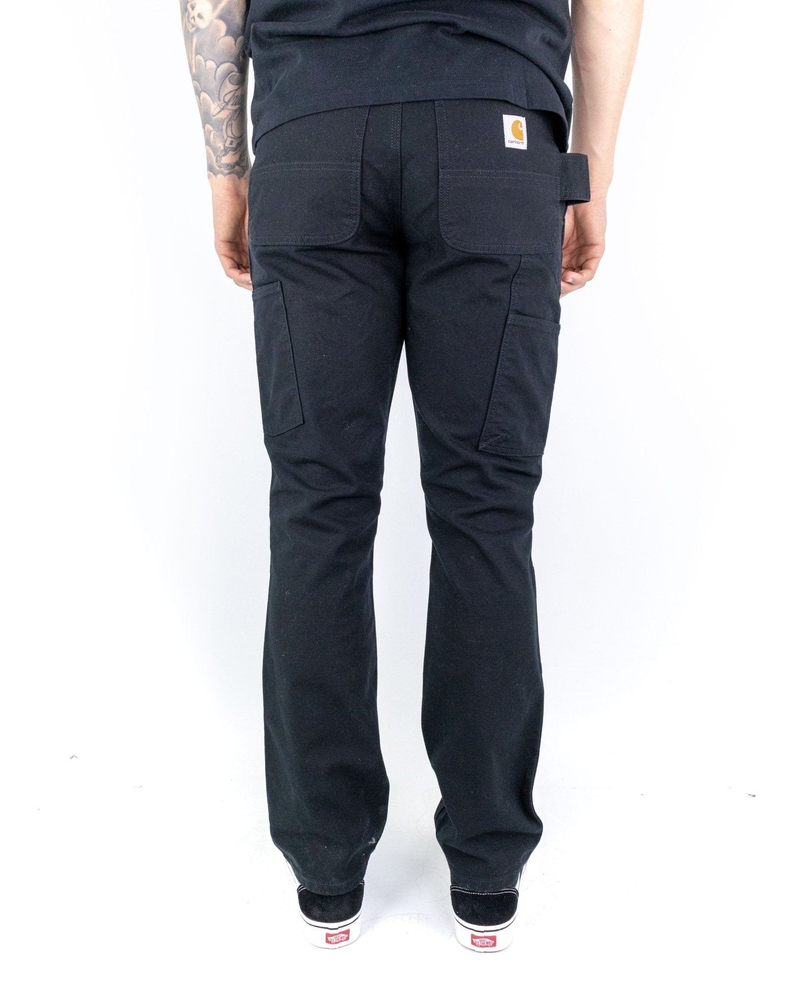 Carhartt - Stretch Duck Double Front Black - jhstore.se