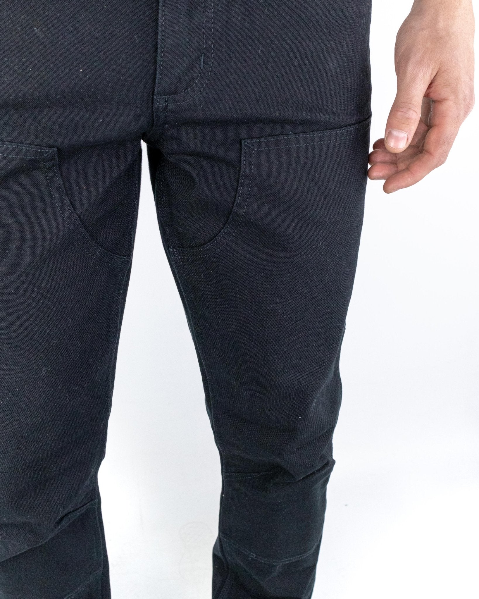 Carhartt - Stretch Duck Double Front Black - jhstore.se