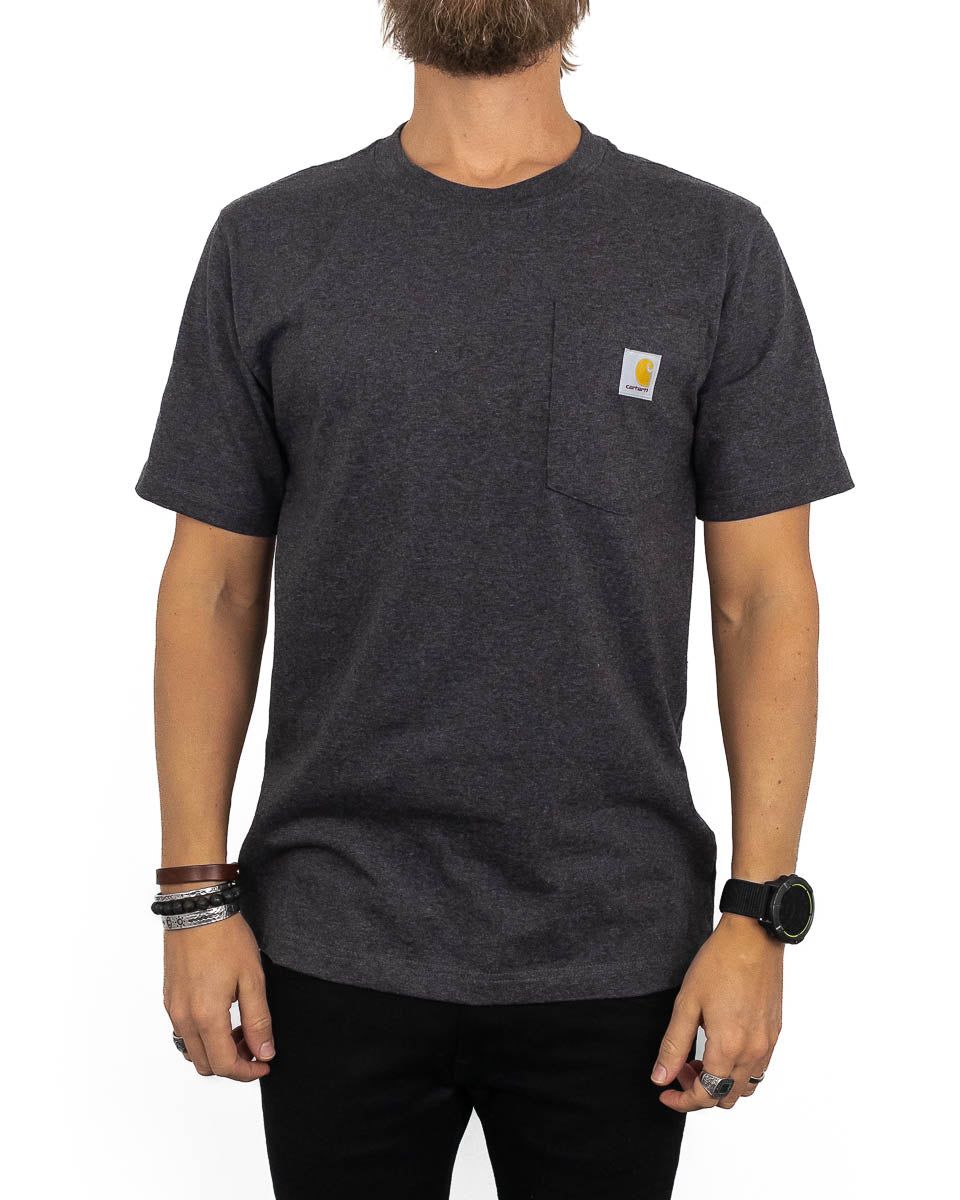 Carhartt - T-shirt Grå - K87 Pocket Tee - jhstore.se