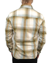 Carhartt - Twillskjorta - Plaid Snap - Khaki - jhstore.se